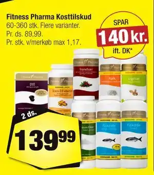 Calle Fitness Pharma Kosttilskud tilbud