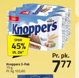 Fleggaard Knoppers 3-Pak tilbud