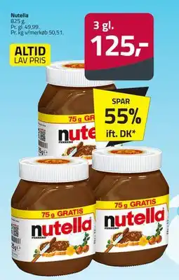 Fleggaard Nutella tilbud
