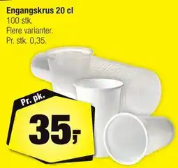 Calle Engangskrus 20 cl tilbud