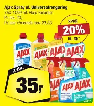 Ajax Spray el. Universalrengøring