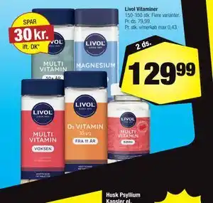 Calle Livol Vitaminer tilbud