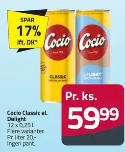 Fleggaard Cocio Classic el. Delight tilbud