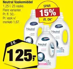 Calle Neutral Vaskemiddel tilbud