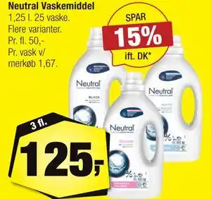 Calle Neutral Vaskemiddel tilbud