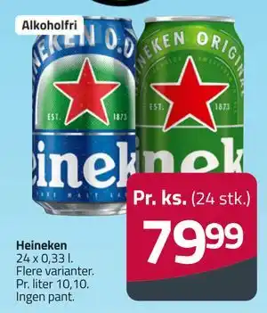 Fleggaard Heineken tilbud