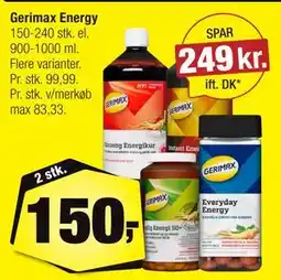 Calle Gerimax Energy tilbud
