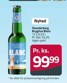 Fleggaard Skanderborg Bryghus Blanc tilbud