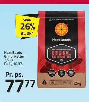 Fleggaard Heat Beads Grillbriketter tilbud