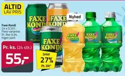 Fleggaard Faxe Kondi tilbud