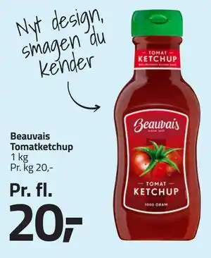 Fleggaard Beauvais Tomatketchup tilbud