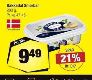 Calle Bakkedal Smørbar tilbud