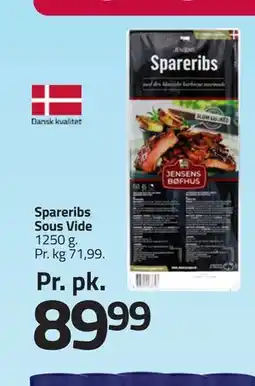 Fleggaard Spareribs Sous Vide tilbud