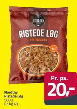 Fleggaard Nordthy Ristede Løg tilbud