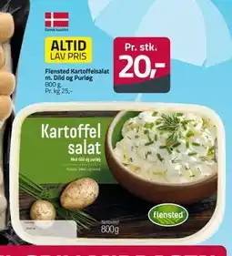 Fleggaard Flensted Kartoffelsalat m. Dild og Purløg tilbud