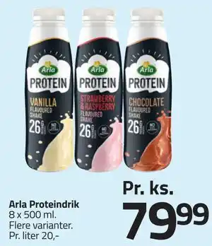 Fleggaard Arla Proteindrik tilbud