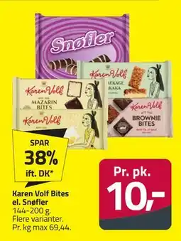 Fleggaard Karen Volf Bites el. Snøfler tilbud