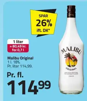 Fleggaard Malibu Original tilbud