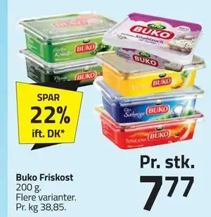 Fleggaard Buko Friskost tilbud