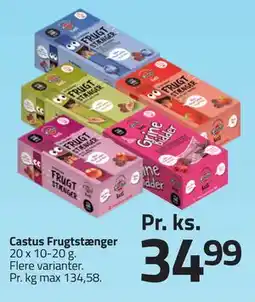 Fleggaard Castus Frugtstænger tilbud