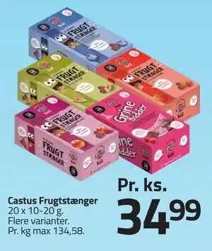 Fleggaard Castus Frugtstænger tilbud