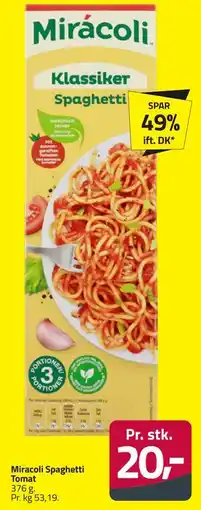 Fleggaard Miracoli Spaghetti Tomat tilbud