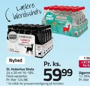 Fleggaard St. Hubertus Shots tilbud