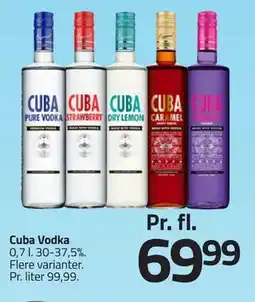 Fleggaard Cuba Vodka tilbud