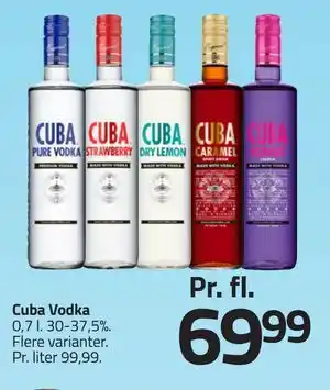 Fleggaard Cuba Vodka tilbud