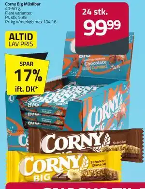 Fleggaard Corny Big Müslibar tilbud