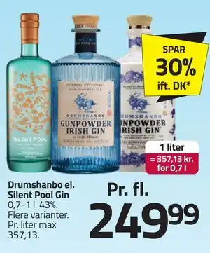 Fleggaard Drumshanbo el. Silent Pool Gin tilbud