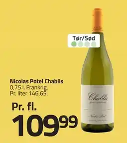 Fleggaard Nicolas Potel Chablis tilbud