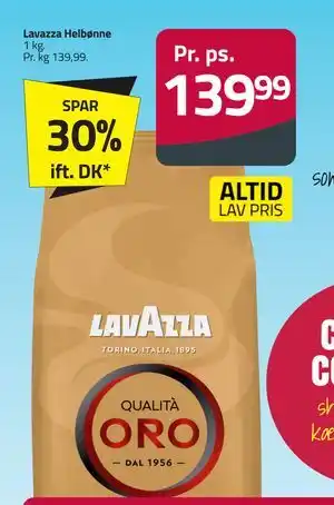 Fleggaard Lavazza Helbønne tilbud