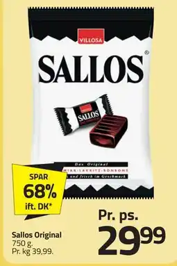 Fleggaard Sallos Original tilbud