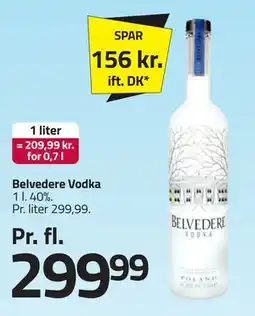 Fleggaard Belvedere Vodka tilbud