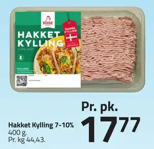 Fleggaard Hakket Kylling 7-10% tilbud