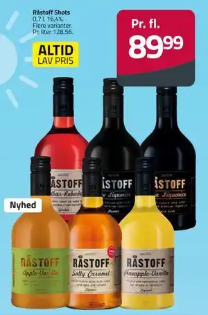Fleggaard Råstoff Shots tilbud