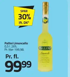 Fleggaard Pallini Limoncello tilbud