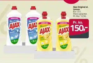 Fleggaard Ajax Original el. Lemon tilbud
