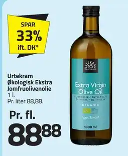 Fleggaard Urtekram Økologisk Ekstra Jomfruolivenolie tilbud