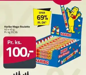 Fleggaard Haribo Mega-Roulette tilbud