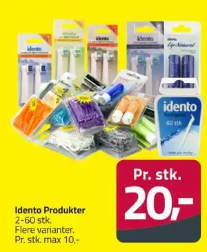 Fleggaard Idento Produkter tilbud
