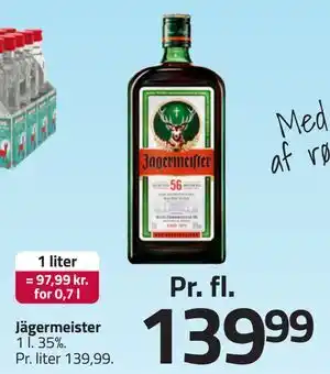 Fleggaard Jägermeister tilbud