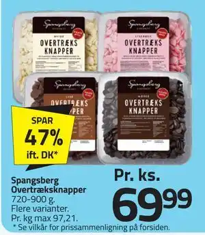 Fleggaard Spangsberg Overtræksknapper tilbud