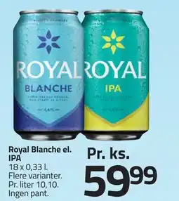 Fleggaard Royal Blanche el. IPA tilbud