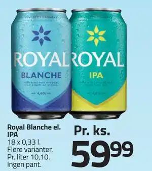 Fleggaard Royal Blanche el. IPA tilbud