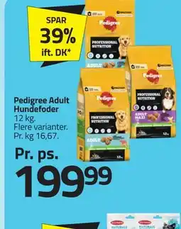 Fleggaard Pedigree Adult Hundefoder tilbud