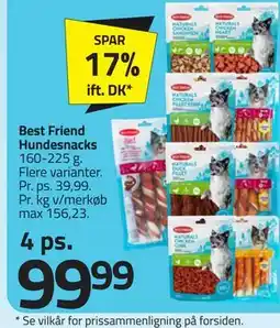 Fleggaard Best Friend Hundesnacks tilbud