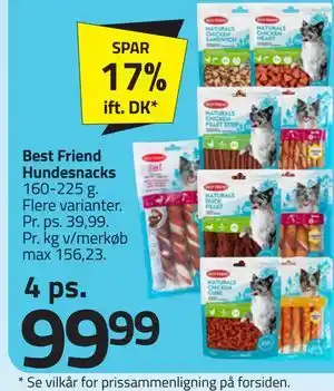 Fleggaard Best Friend Hundesnacks tilbud