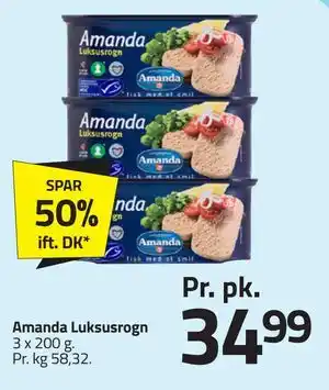 Fleggaard Amanda Luksusrogn tilbud